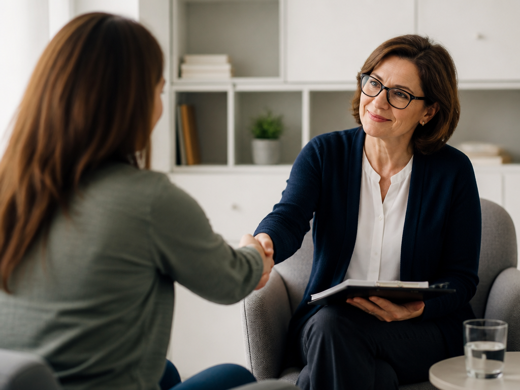 Consultation professionnelle et confidentielle entre un interlocuteur et un client