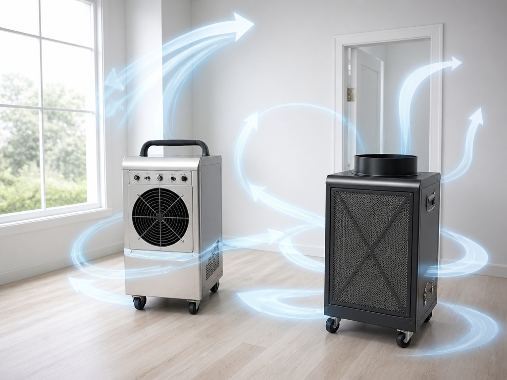 Traitement anti-odeurs par générateur d'ozone et purificateur d'air professionnel