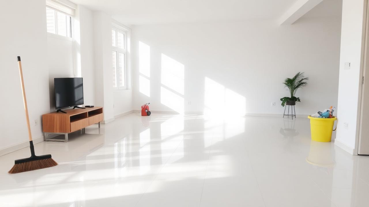 Appartement propre après débarras professionnel à Nice